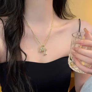 💎💎DIYSTAR™ Lymphatic Magnetic Therapy Cross Design Diamond Necklace