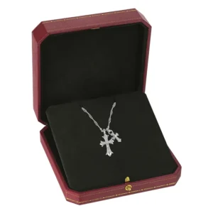 💎💎DIYSTAR™ Lymphatic Magnetic Therapy Cross Design Diamond Necklace