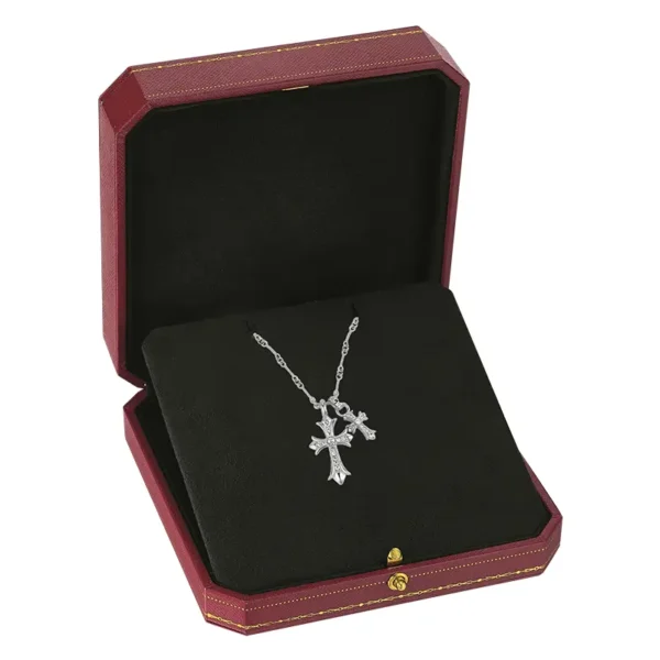 💎💎DIYSTAR™ Lymphatic Magnetic Therapy Cross Design Diamond Necklace