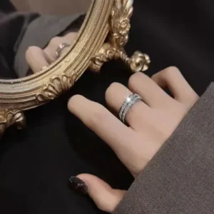 (🔥LAST DAY SALE-80%OFF) DIYSTAR 💖 Lymphatic Magnetic Therapy Diamond Ring