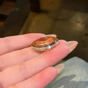 (🔥LAST DAY SALE-80%OFF) DIYSTAR 💖 Lymphatic Magnetic Therapy Diamond Ring