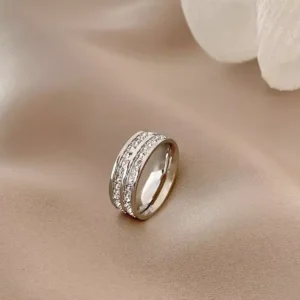 (🔥LAST DAY SALE-80%OFF) DIYSTAR 💖 Lymphatic Magnetic Therapy Diamond Ring