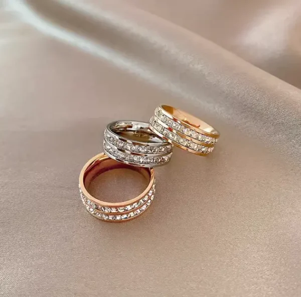 (🔥LAST DAY SALE-80%OFF) DIYSTAR 💖 Lymphatic Magnetic Therapy Diamond Ring