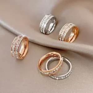 (🔥LAST DAY SALE-80%OFF) DIYSTAR 💖 Lymphatic Magnetic Therapy Diamond Ring