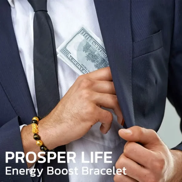 🔥🎉DIYSTAR Pi Xiu Obsidian Bracelet – Unlock Wealth & Attract Good Fortune