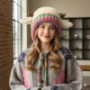 DIYSTAR™ Fluffy Winter Antler Hat - Stay Warm & Cute All Winter + Converts Into a Storage Bag