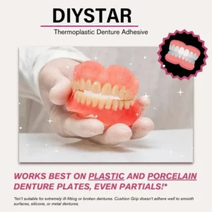 ✨[Official Brand Store]DIYSTAR ™ Thermoplastic Denture Adhesive (✨BUY 2 GET 1 FREE🎁)