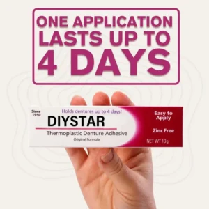 ✨[Official Brand Store]DIYSTAR ™ Thermoplastic Denture Adhesive (✨BUY 2 GET 1 FREE🎁)